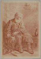 KT 2001 358
<br/>
Zittende man
<br/>
<em>Claterbos, Augustijn (1750-1828)</em>